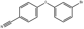 4-(3-bromophenoxy)benzonitrile Structure