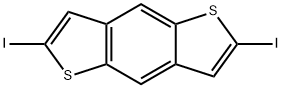Benzo[1,2-b:4,5-b']dithiophene, 2,6-diiodo- Structure