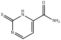 4-Pyrimidinecarboxamide,1,2-dihydro-2-thioxo-(9CI) 结构式