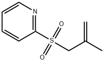 Pyridine,2-[(2-methyl-2-propenyl)sulfonyl]-(9CI)|