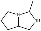 1H-Pyrrolo[1,2-c]imidazole,hexahydro-3-methyl-(9CI) Struktur