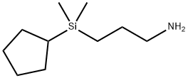 1-Propanamine,3-(cyclopentyldimethylsilyl)-(9CI),156212-75-8,结构式
