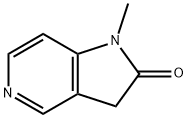 2H-Pyrrolo[3,2-c]pyridin-2-one,1,3-dihydro-1-methyl-(9CI) Structure