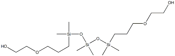 己内酯封端的聚二甲基硅氧烷,156327-07-0,结构式