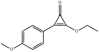 2-Cyclopropen-1-one,2-ethoxy-3-(4-methoxyphenyl)-(9CI) 结构式