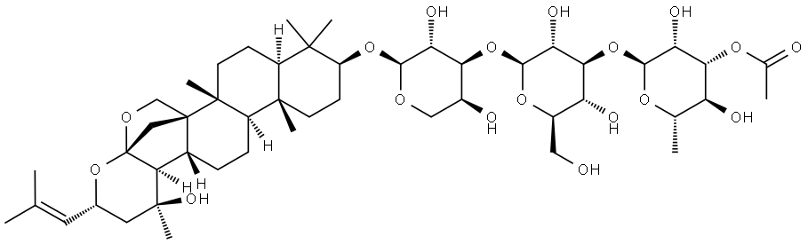 zizyphoiside C 结构式