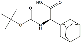 (R)-2-((3R,5R,7R)-Adamantan-1-Yl)-2-((Tert-Butoxycarbonyl)Amino)Acetic Acid(WX125330) Structure