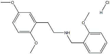 25H-NBOMe (hydrochloride),1566571-52-5,结构式