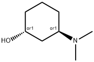 rac-(1R,3R)-3-(dimethylamino)cyclohexanol,15676-73-0,结构式