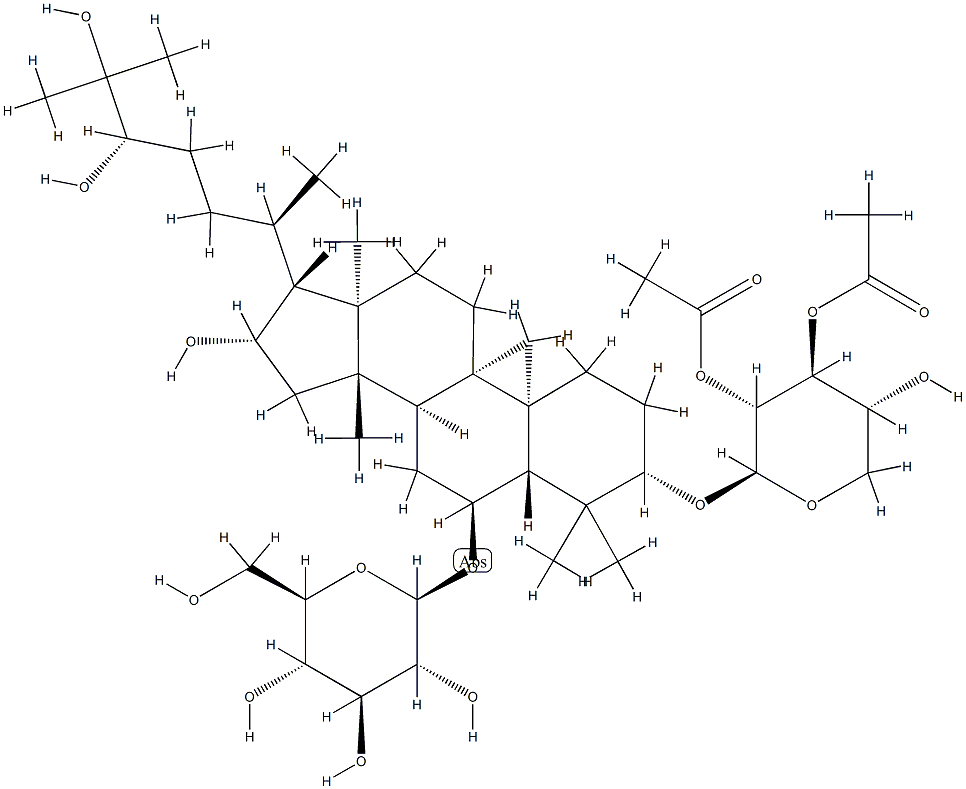 Agroastragaloside I Structure