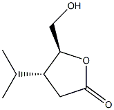 D-erythro-Pentonic acid, 2,3-dideoxy-3-(1-methylethyl)-, gamma-lactone (9CI) 结构式