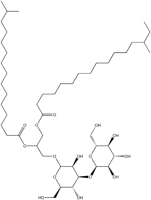 BF-7 diglycosyl diacylglycerol,156957-28-7,结构式