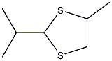 1,3-Dithiolane,4-methyl-2-(1-methylethyl)-(9CI),157194-57-5,结构式