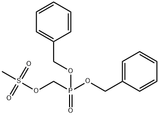 (bis(benzyloxy)phosphoryl)methyl methanesulfonate(WXC01904) Structure