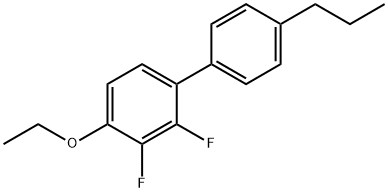 4-Ethoxy-2,3-difluoro-4'-propylbipheny Structure