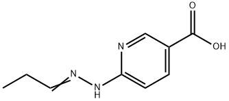 3-Pyridinecarboxylicacid,6-(propylidenehydrazino)-(9CI) Structure