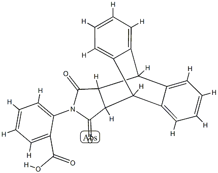 157428-39-2 2-(16,18-dioxo-17-azapentacyclo[6.6.5.0~2,7~.0~9,14~.0~15,19~]nonadeca-2,4,6,9,11,13-hexaen-17-yl)benzoic acid (non-preferred name)