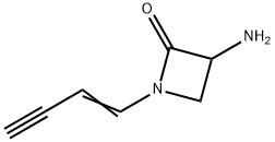 2-Azetidinone,3-amino-1-(1-buten-3-ynyl)-(9CI),157432-01-4,结构式