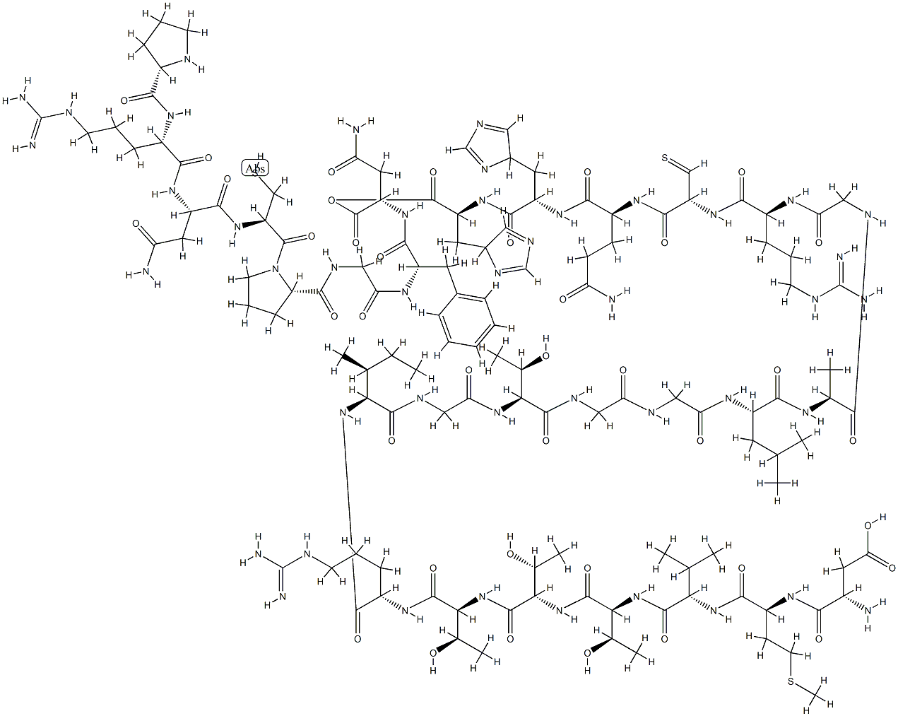 VD1-RPD2 neuropeptide alpha2 结构式