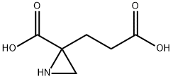 2-Aziridinepropanoicacid,2-carboxy-(9CI) Structure