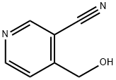 3-Pyridinecarbonitrile,4-(hydroxymethyl)-(9CI) 化学構造式