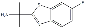 2-Benzothiazolemethanamine,6-fluoro-alpha,alpha-dimethyl-(9CI),157763-29-6,结构式