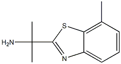 2-Benzothiazolemethanamine,alpha,alpha,7-trimethyl-(9CI),157763-36-5,结构式