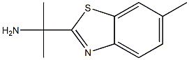 2-Benzothiazolemethanamine,alpha,alpha,6-trimethyl-(9CI),157763-37-6,结构式