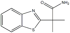 2-Benzothiazoleacetamide,alpha,alpha-dimethyl-(9CI) Structure