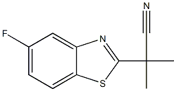 2-Benzothiazoleacetonitrile,5-fluoro-alpha,alpha-dimethyl-(9CI),157763-79-6,结构式