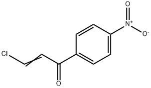 (E)-β-Chloro-4'-nitroacrylophenone,15787-87-8,结构式
