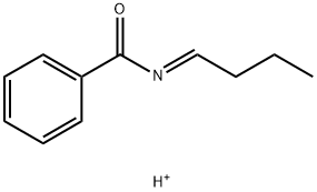 Benzamide,  N-butylidene-,  conjugate  monoacid  (9CI) Structure