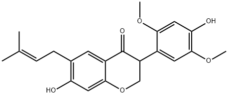 sigmoidin J 结构式