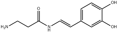 1,2-dehydro-N-beta-alanyldopamine 结构式