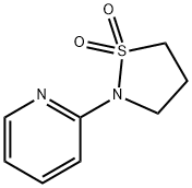 Pyridine, 2-(1,1-dioxido-2-isothiazolidinyl)- (9CI) Structure