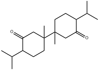 1,1'-bis(isomenthone) Structure