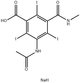 Sodium iotalamate (131 I) Structure