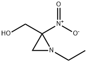 2-Aziridinemethanol,1-ethyl-2-nitro-(9CI) 结构式