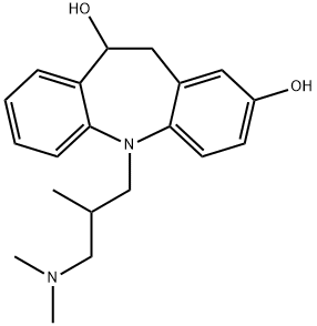 2,10-dihydroxytrimipramine 结构式