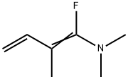 1,3-Butadien-1-amine,1-fluoro-N,N,2-trimethyl-(9CI) 结构式