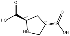 2,4-Pyrrolidinedicarboxylicacid,(2R,4S)-rel-(9CI),159000-54-1,结构式