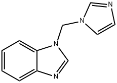 1H-Benzimidazole,1-(1H-imidazol-1-ylmethyl)-(9CI) Struktur