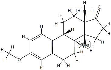 (8α,9β)-14β-Hydroxy-3-methoxyestra-1,3,5(10)-trien-17-one,15909-05-4,结构式