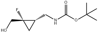 Carbamic acid, [[2-fluoro-2-(hydroxymethyl)cyclopropyl]methyl]-, 1,1-|