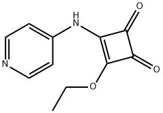 3-Cyclobutene-1,2-dione,3-ethoxy-4-(4-pyridinylamino)-(9CI) Structure