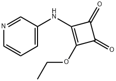3-Cyclobutene-1,2-dione,3-ethoxy-4-(3-pyridinylamino)-(9CI),159596-51-7,结构式