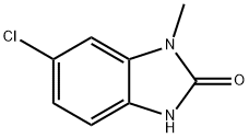 2H-Benzimidazol-2-one,6-chloro-1,3-dihydro-1-methyl-(9CI) Struktur