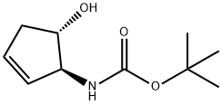 159912-44-4 Carbamic acid, (5-hydroxy-2-cyclopenten-1-yl)-, 1,1-dimethylethyl ester, (1S-