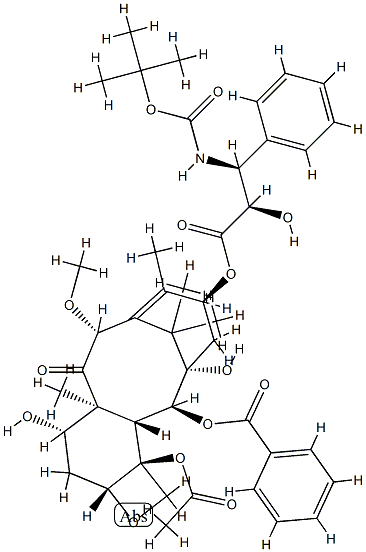 10-Methyl Docetaxel Structure