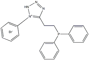 TRIPHENYL[2-(1H-TETRAZOL-5-YL)ETHYLPHOSPHONIUM BROMIDE Structure